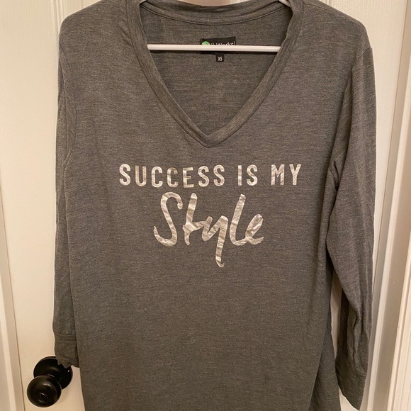 ItWorks Success Is My Style 3/4 Length Shirt - Picture 1 of 3